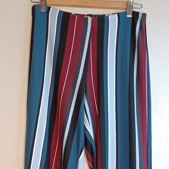 NWT Urban Outfitters Striped Sz S Wide Leg Cropped Pants - Picture 5 of 10